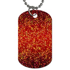 Glitter 3 Dog Tag (two-sided)  by MedusArt