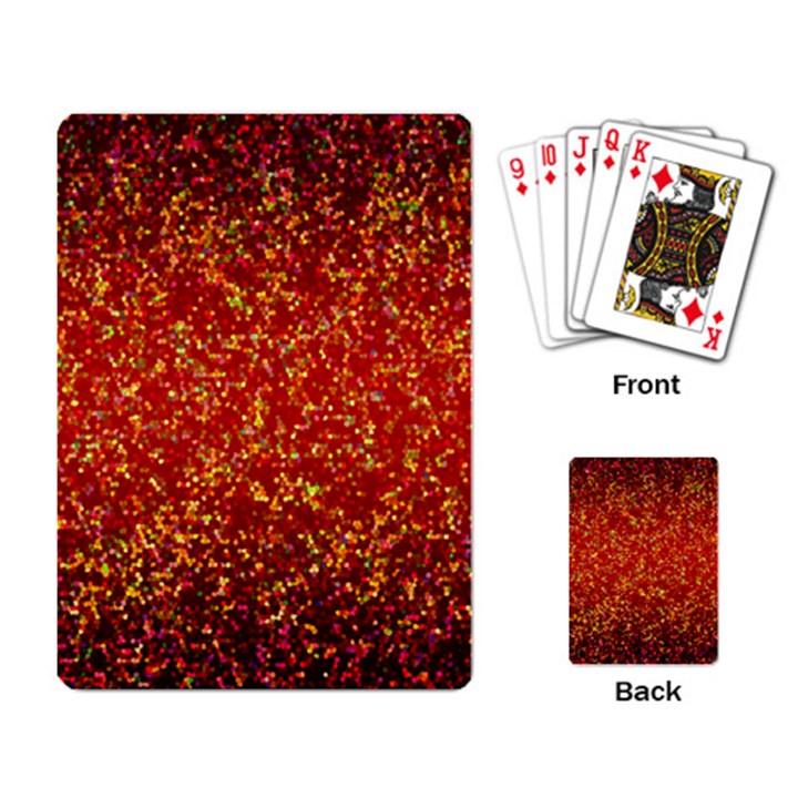 Glitter 3 Playing Cards Single Design