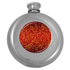 Glitter 3 Hip Flask (round) by MedusArt