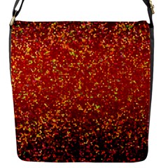 Glitter 3 Flap Closure Messenger Bag (small) by MedusArt