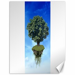 Floating Island Canvas 12  X 16  (unframed) by BrilliantArtDesigns