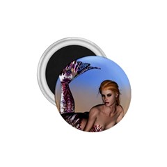 Mermaid On The Beach  1 75  Button Magnet by goldenjackal