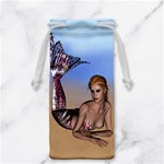 Mermaid On The Beach  Jewelry Bag Back