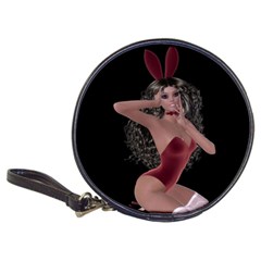 Miss Bunny In Red Lingerie Cd Wallet by goldenjackal