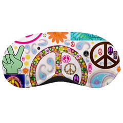 Peace Collage Sleeping Mask by StuffOrSomething