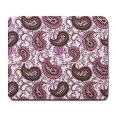 Paisley In Pink Large Mouse Pad (rectangle) by StuffOrSomething