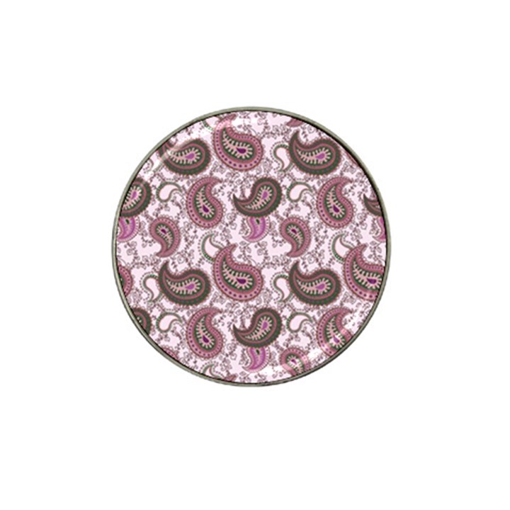 Paisley in Pink Golf Ball Marker (for Hat Clip)