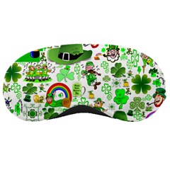 St Patrick s Day Collage Sleeping Mask by StuffOrSomething