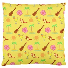 Summer Time Large Cushion Case (single Sided)  by Contest1736674