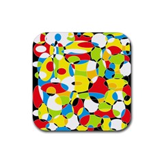 Interlocking Circles Drink Coaster (square) by StuffOrSomething