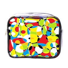 Interlocking Circles Mini Travel Toiletry Bag (one Side) by StuffOrSomething