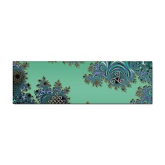 Celtic Symbolic Fractal Design In Green Bumper Sticker by UROCKtheWorldDesign