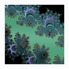 Celtic Symbolic Fractal Glasses Cloth (medium, Two Sided) by UROCKtheWorldDesign