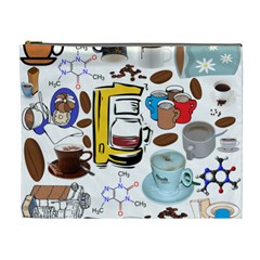 Just Bring Me Coffee Cosmetic Bag (xl) by StuffOrSomething