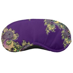 Purple Symbolic Fractal Sleeping Mask by UROCKtheWorldDesign