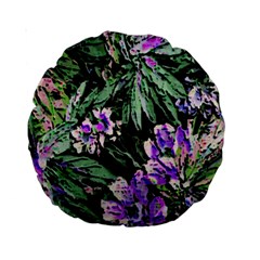 Garden Greens 15  Premium Round Cushion  by Contest1852090