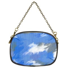 Abstract Clouds Chain Purse (one Side) by StuffOrSomething