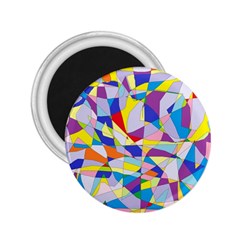 Fractured Facade 2 25  Button Magnet by StuffOrSomething