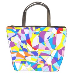 Fractured Facade Bucket Handbag by StuffOrSomething