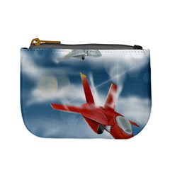 America Jet Fighter Air Force Coin Change Purse by NickGreenaway