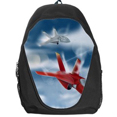 America Jet Fighter Air Force Backpack Bag by NickGreenaway