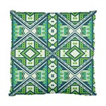 Green pattern Cushion Case (Single Sided)  Front