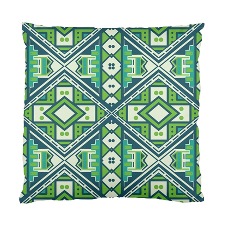 Green pattern Cushion Case (Single Sided) 