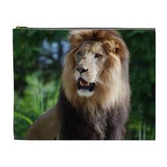 Regal Lion Cosmetic Bag (xl) by AnimalLover