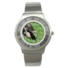 Giant Anteater Stainless Steel Watch (slim) by AnimalLover