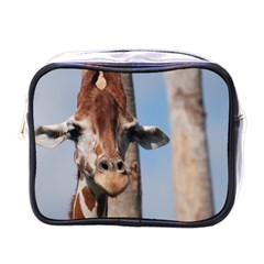 Cute Giraffe Mini Travel Toiletry Bag (one Side) by AnimalLover