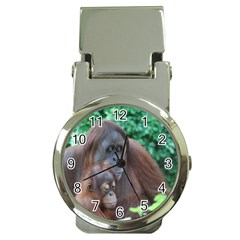 Orangutan Family Money Clip With Watch by AnimalLover