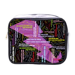 Pain Pain Go Away Mini Travel Toiletry Bag (one Side) by FunWithFibro