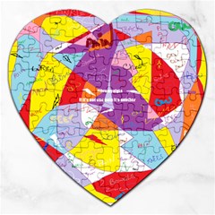 Ain t One Pain Jigsaw Puzzle (heart) by FunWithFibro