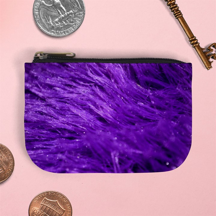 Purple Tresses Coin Change Purse