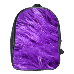 Purple Tresses School Bag (large) by FunWithFibro