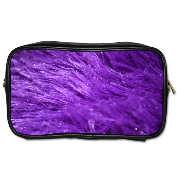 Purple Tresses Travel Toiletry Bag (Two Sides)