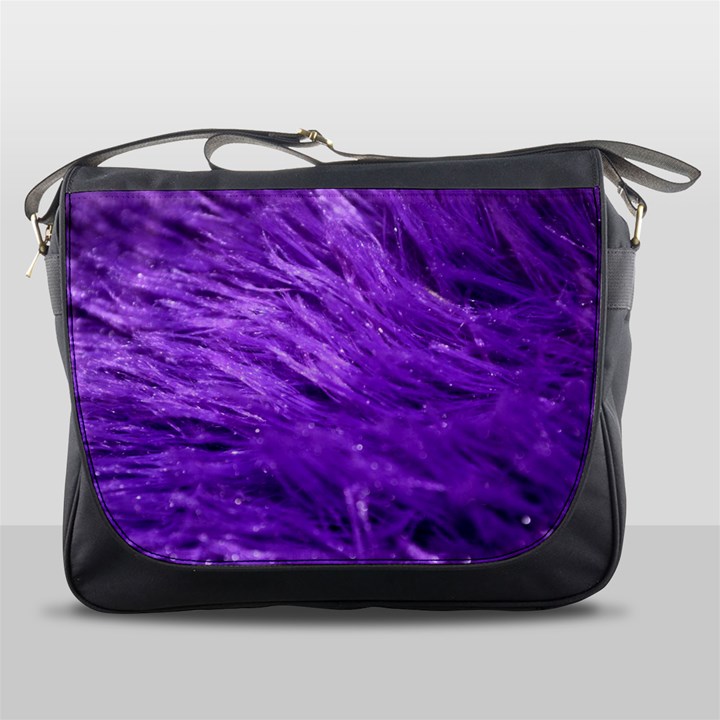 Purple Tresses Messenger Bag