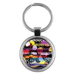 Chronic Pain Syndrome Key Chain (round) by FunWithFibro