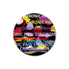 Chronic Pain Syndrome Drink Coasters 4 Pack (round) by FunWithFibro