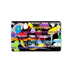 Chronic Pain Syndrome Magnet (name Card) by FunWithFibro