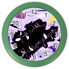 Life With Fibromyalgia Wall Clock (color) by FunWithFibro