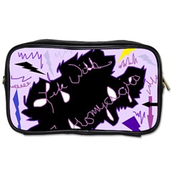 Life With Fibromyalgia Travel Toiletry Bag (one Side) by FunWithFibro