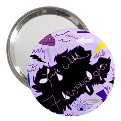 Life With Fibromyalgia 3  Handbag Mirror by FunWithFibro