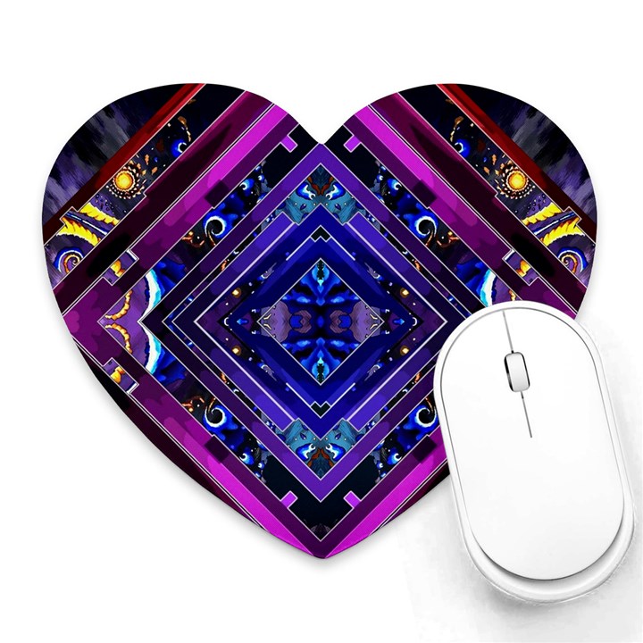 Galaxy Mouse Pad (Heart)