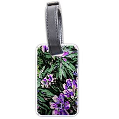 Garden Greens Luggage Tag (one Side) by Rbrendes