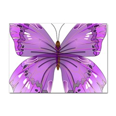 Purple Awareness Butterfly A4 Sticker 10 Pack by FunWithFibro