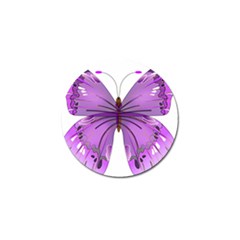 Purple Awareness Butterfly Golf Ball Marker by FunWithFibro