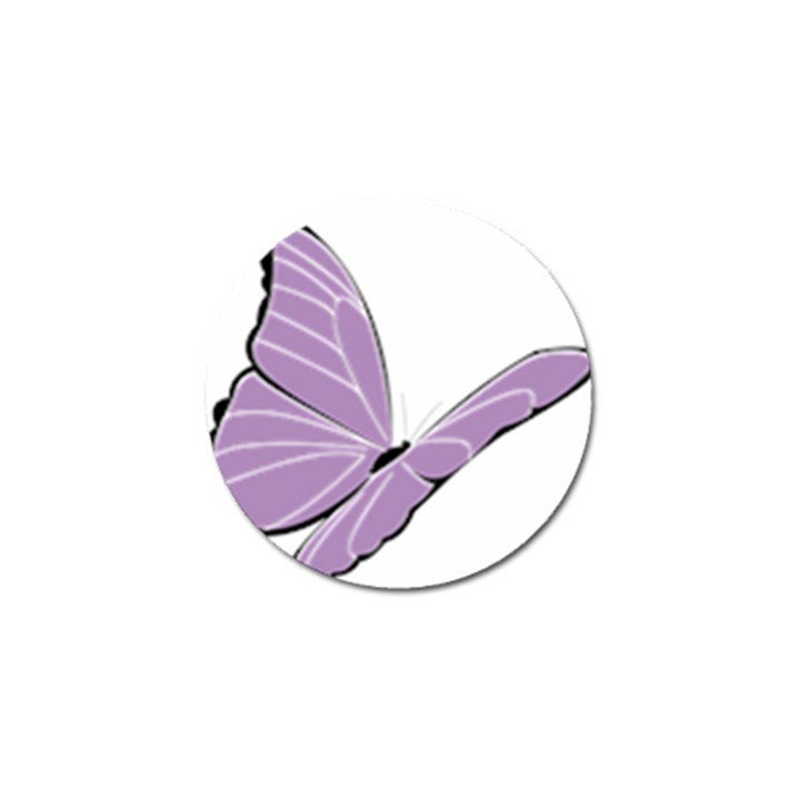 Purple Awareness Butterfly 2 Golf Ball Marker 4 Pack