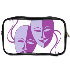 Comedy & Tragedy Of Chronic Pain Travel Toiletry Bag (two Sides) by FunWithFibro