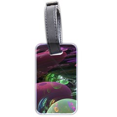 Creation Of The Rainbow Galaxy, Abstract Luggage Tag (two Sides) by DianeClancy